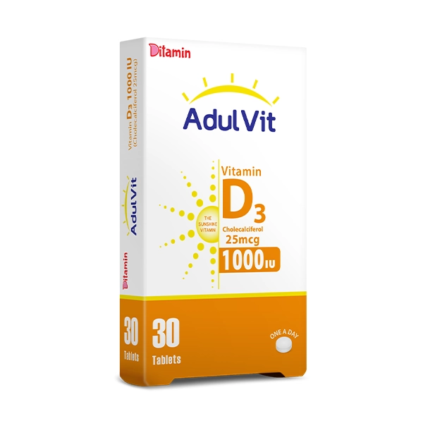 Ditamin AdulVit D 1000 IU Tablet