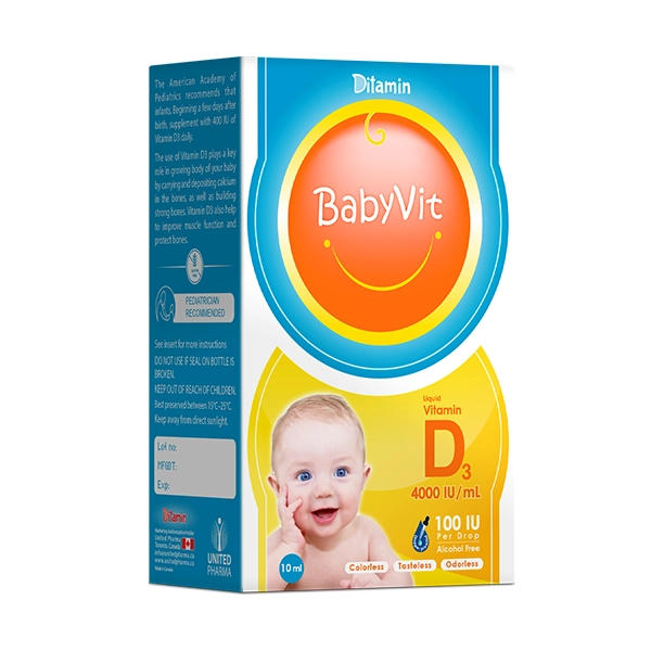 Ditamin BabyVit D 100 IU Drops