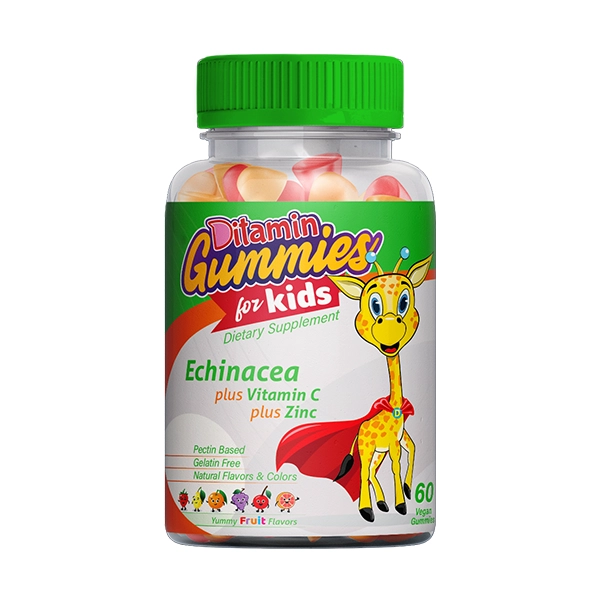 Ditamin Gummies For Kids Echinacea Plus Vitamin C Plus Zinc